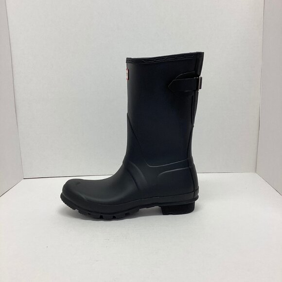Hunter Women's Original Back Adjustable Short Boots in Size 8, WFS1013RMA-BLK(4) - Picture 5 of 10